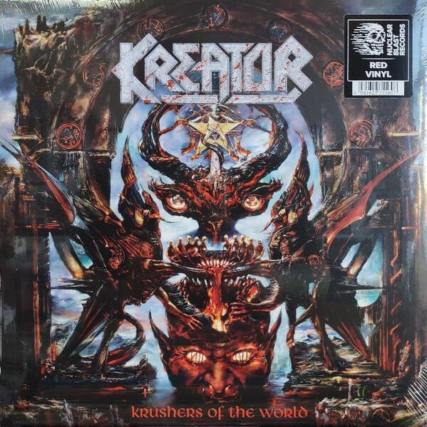 KREATOR - KRUSHERS OF THE WORLD (2025) - LP RED COLOURED VINYL EDITION SIFIR PLAK