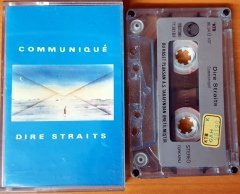 DIRE STRAITS - COMMUNIQUE (1986) PLAKSAN CASSETTE MADE IN TURKEY ''USED''