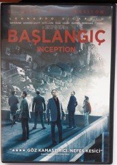 INCEPTION - BAŞLANGIÇ - LEONARDO DiCAPRIO - MARION COTILLARD - MICHAEL CAINE - CHRISTOPHER NOLAN - 2DVD 2.EL