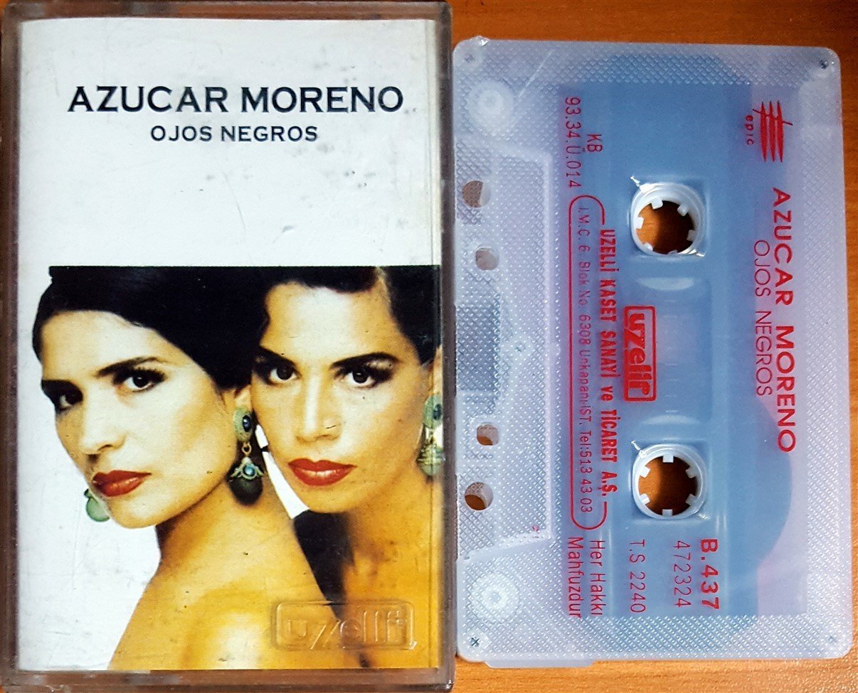 AZUCAR MORENO - OJOS NEGROS (1993) UZELLI KASET 2.EL