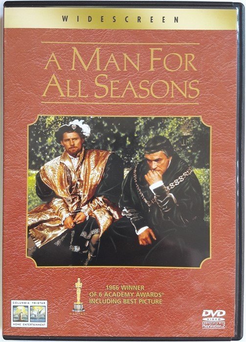 A MAN FOR ALL SEASONS - WENDY HILLER - LEO McKERN - ROBERT SHAW - ORSON WELLES - FRED ZINNEMAN - DVD 2.EL