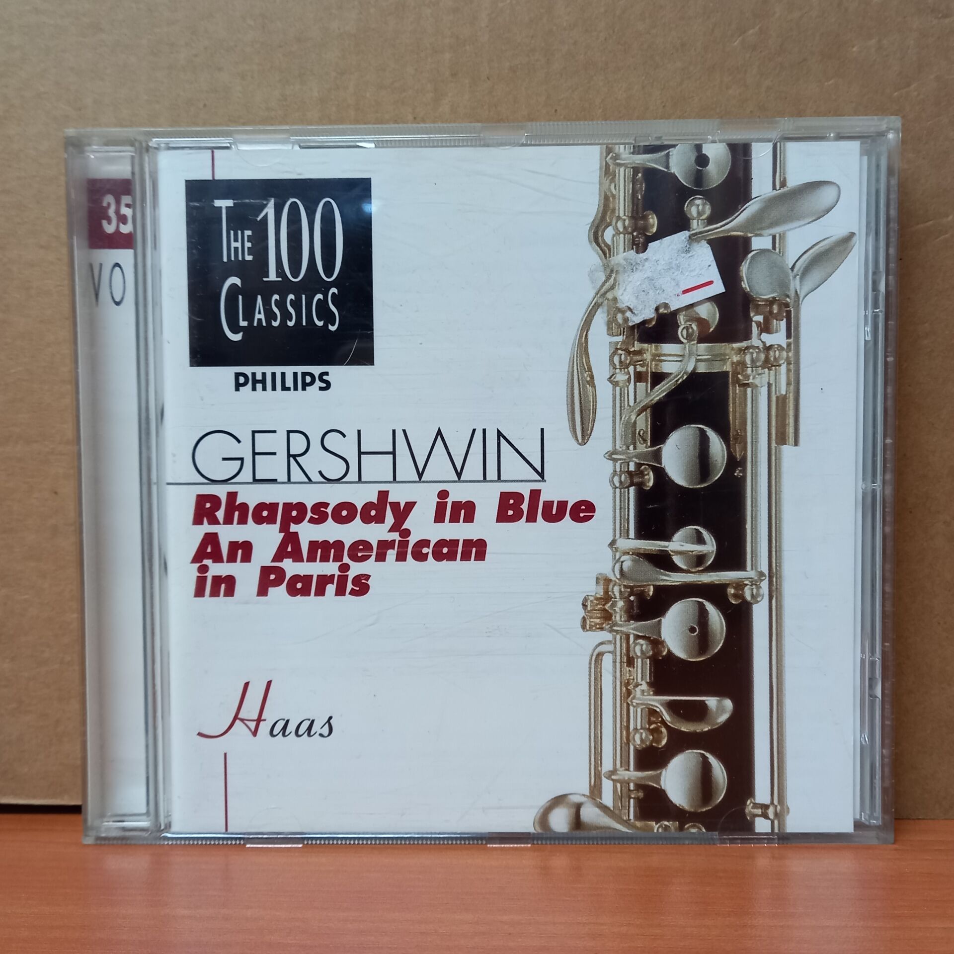 GERSHWIN - RHAPSODY IN BLUE / AN AMERICAN IN PARIS / THE 100 CLASSICS (1997) - CD 2.EL