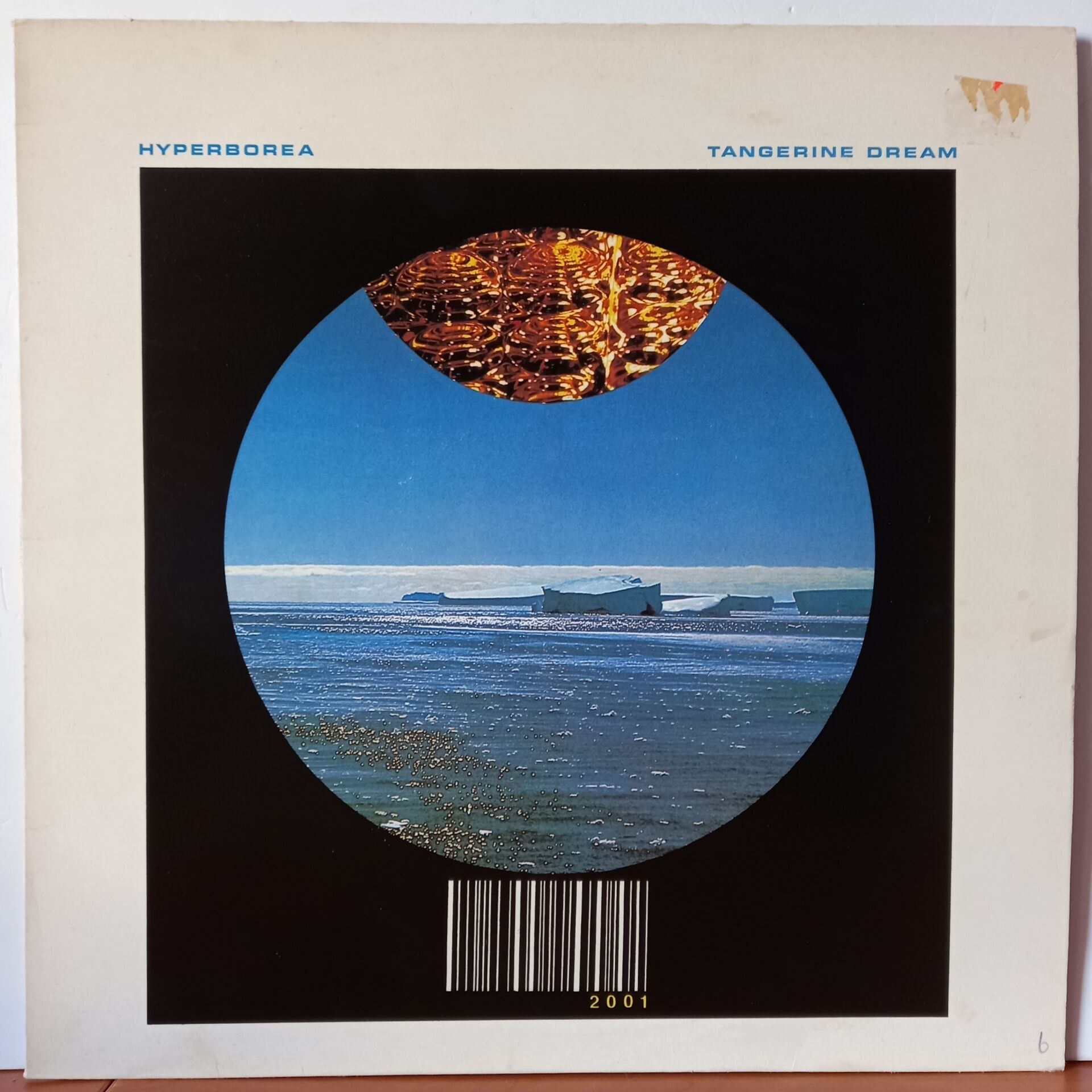 TANGERINE DREAM – HYPERBOREA (1983) - LP 2.EL PLAK