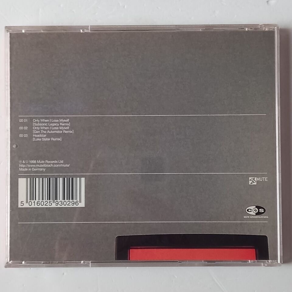 DEPECHE MODE – ONLY WHEN I LOSE MYSELF (1998) - CD 2.EL