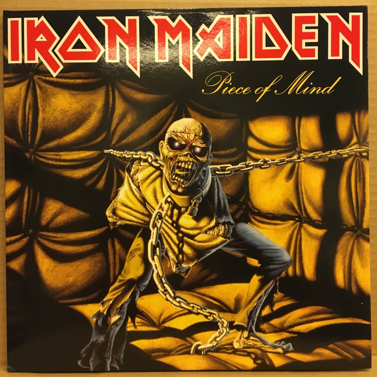 IRON MAIDEN - PIECE OF MIND (1983) 2014 180 GR 2.EL PLAK