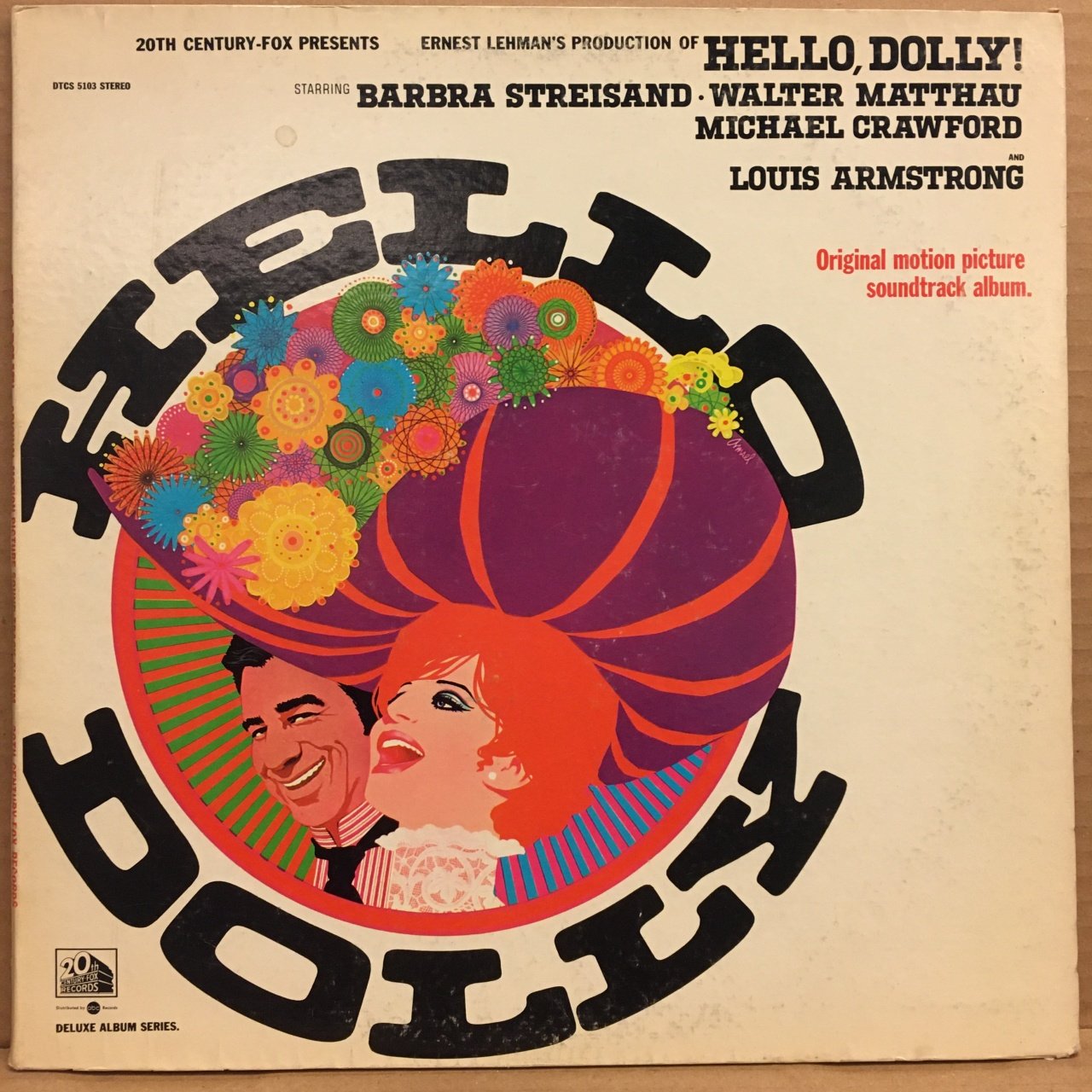 HELLO DOLLY SOUNDTRACK BARBRA STREISAND LOUIS ARMSTRONG 2.EL PLAK