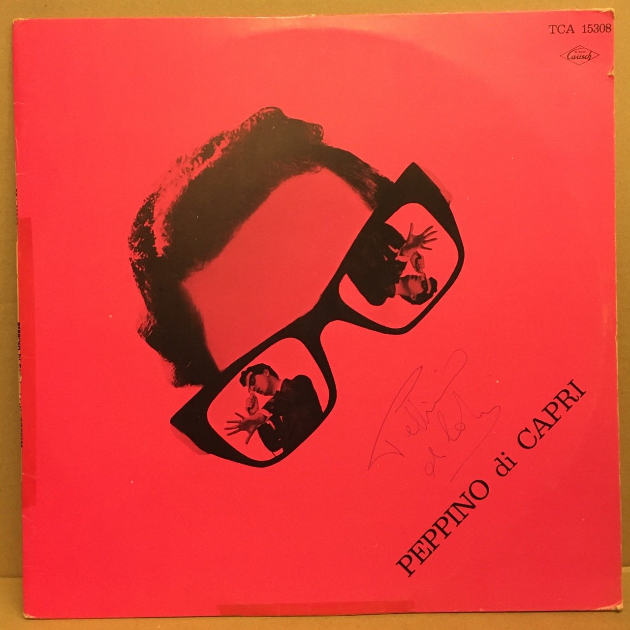 PEPPINO DI CAPRI E I SUOI ROCKERS 1963 2.EL İMZALI PLAK