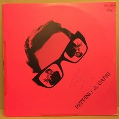 PEPPINO DI CAPRI E I SUOI ROCKERS 1963 2.EL İMZALI PLAK
