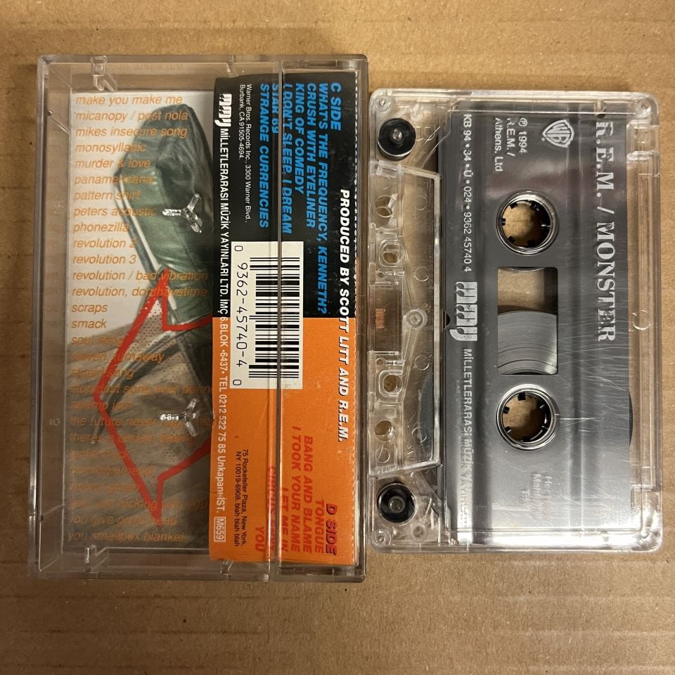 R.E.M. - MONSTER (1994) - KASET 2.EL