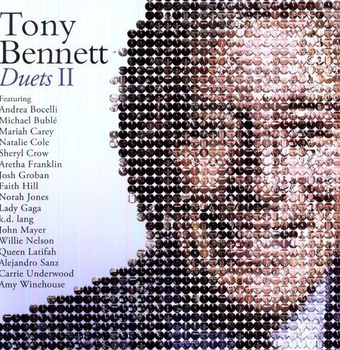 TONY BENNETT - DUETS (2011) - 2LP LADY GAGA MARIAH CAREY ANDREA BOCELLI SIFIR PLAK