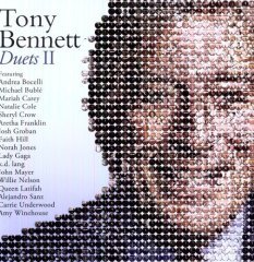 TONY BENNETT - DUETS (2011) - 2LP LADY GAGA MARIAH CAREY ANDREA BOCELLI SIFIR PLAK
