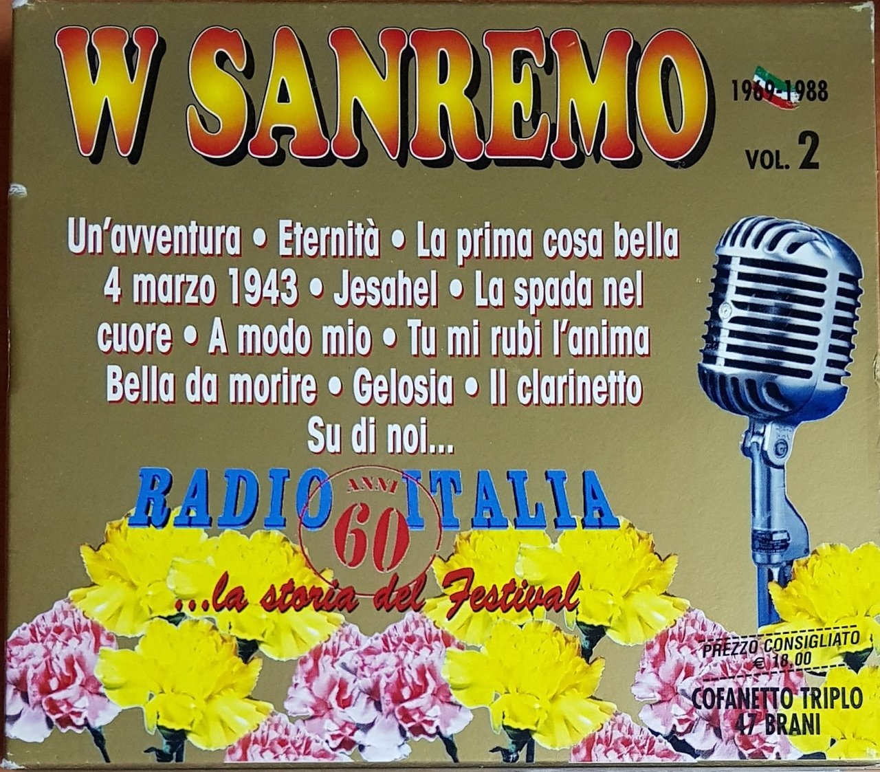 W SANREMO VOL.2 / 1969-1988 (2003) DUCK RECORD 3CD 2.EL
