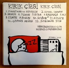 KIRIK ÇİZGİ - KIRIK ÇİZGİ (2008) - CD-R DIGIPACK CARDSLEEVE 2.EL