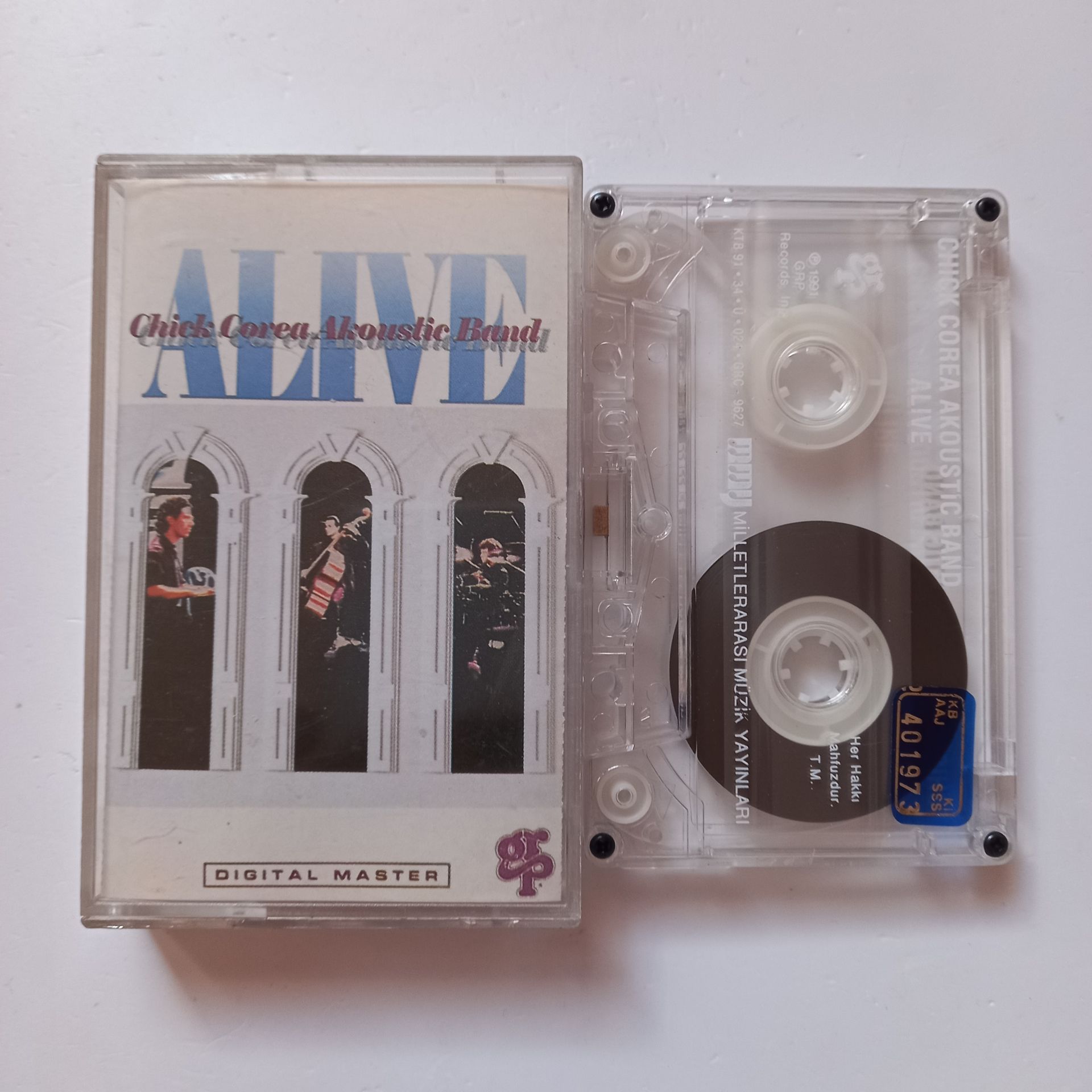 THE CHICK COREA AKOUSTIC BAND - ALIVE (1991) - KASET 2.EL