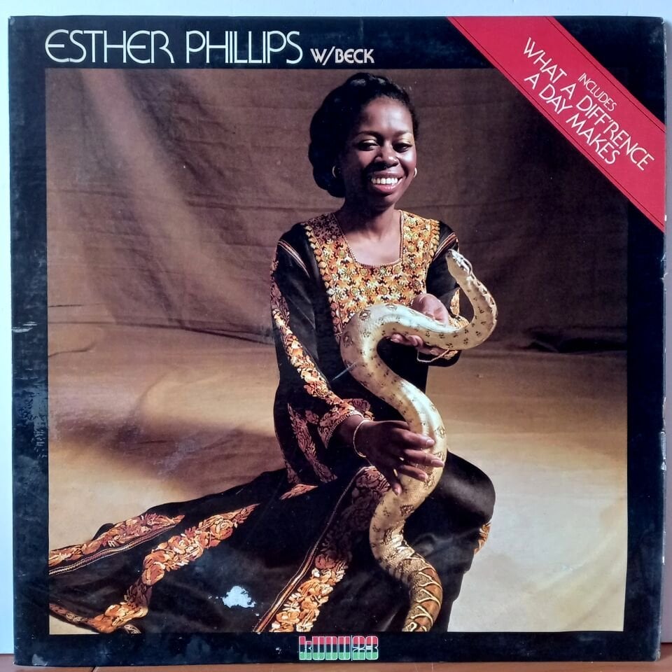 ESTHER PHILLIPS W/ BECK – WHAT A DIFF'RENCE A DAY MAKES (1975) - LP 2.EL PLAK