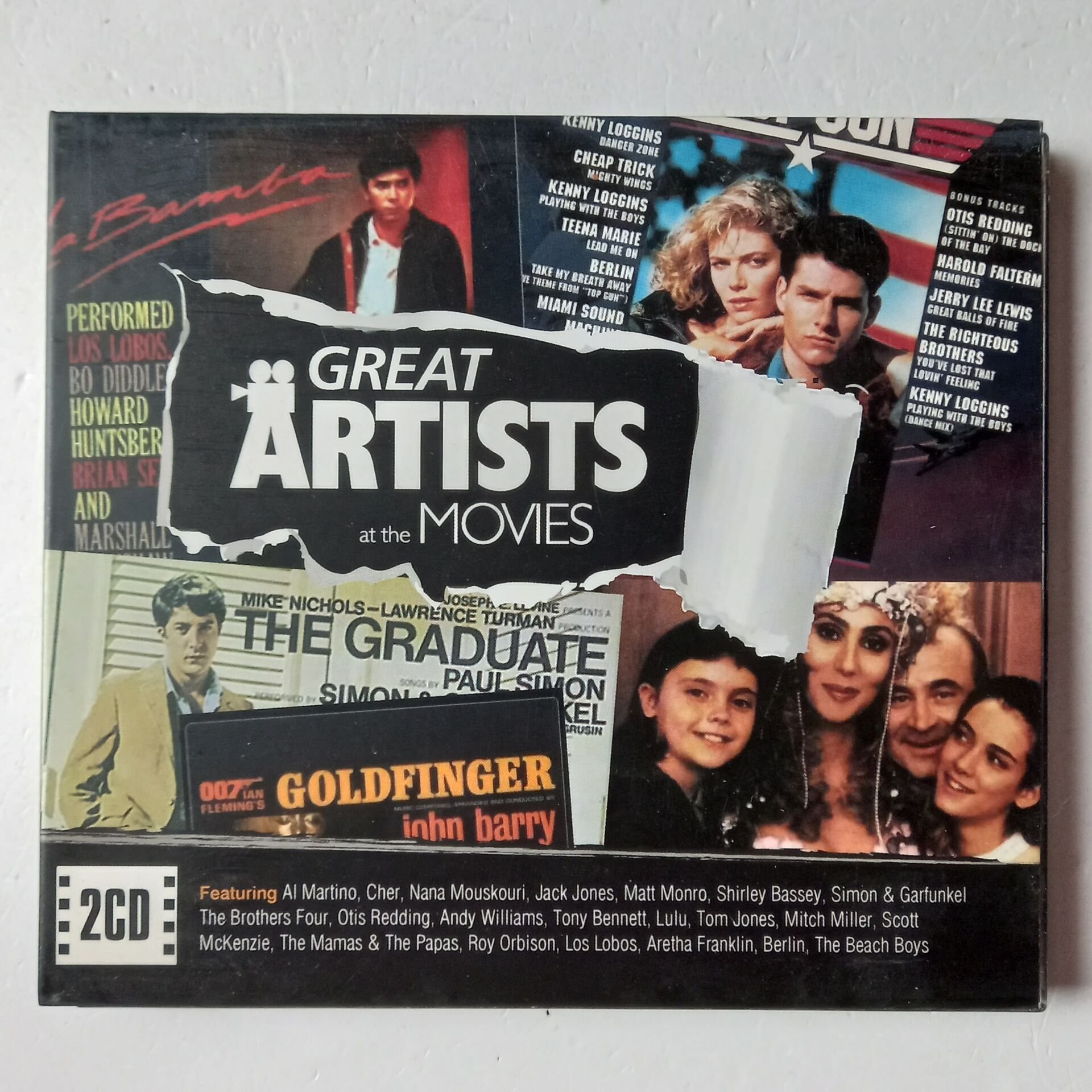 GREAT ARTISTS AT THE MOVIES (2008) - 2CD 2.EL