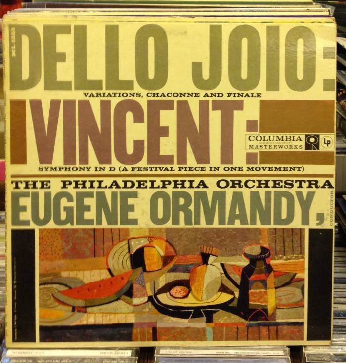 DELLO JOIO VARIATIONS, CHACONNE & FINALE LP 2.EL