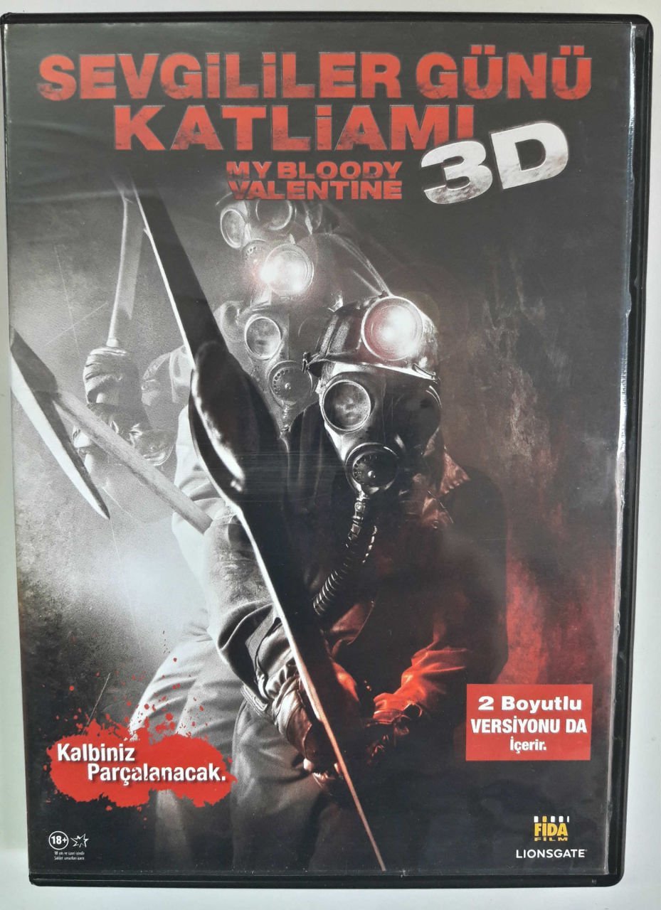 SEVGİLİLER GÜNÜ KATLİAMI 3D - MY BLOODY VALENTINE - DVD 2.EL