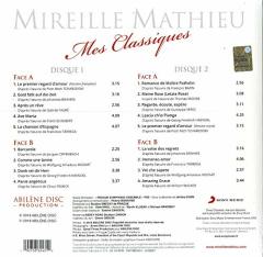 MIREILLE MATHIEU - MES CLASSIQUES (2018) - 2PLAK SIFIR
