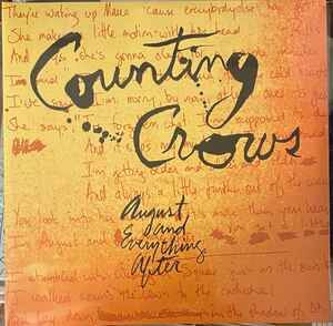 COUNTING CROWS – AUGUST AND EVERYTHING AFTER (1993) - 2LP 2016 REISSUE SIFIR PLAK