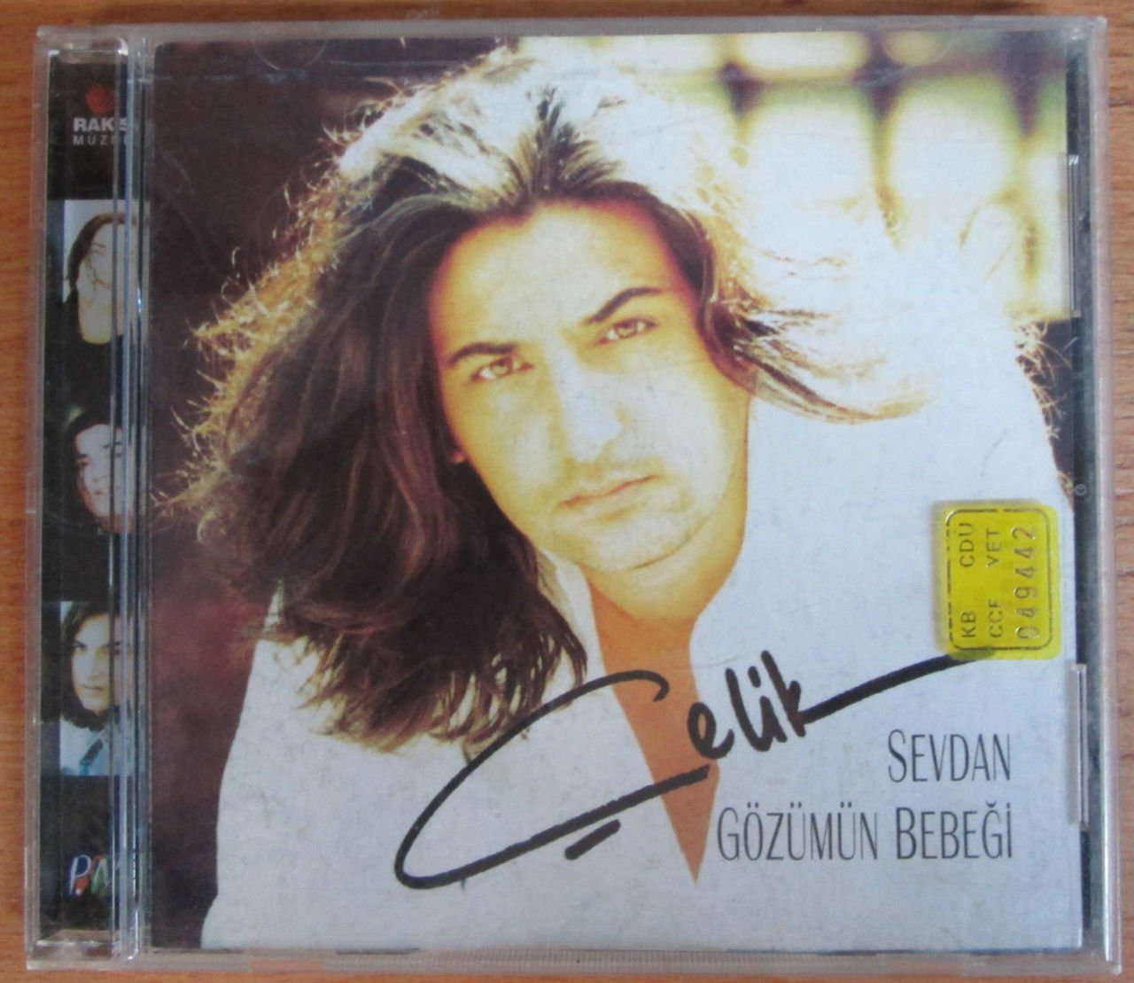 ÇELİK - SEVDAN GÖZÜMÜN BEBEĞİ - CD 2.EL