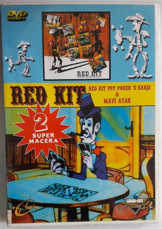 RED KIT POT POKER'E KARŞI & MAVİ AYAK - ANİMASYON - DVD 2.EL