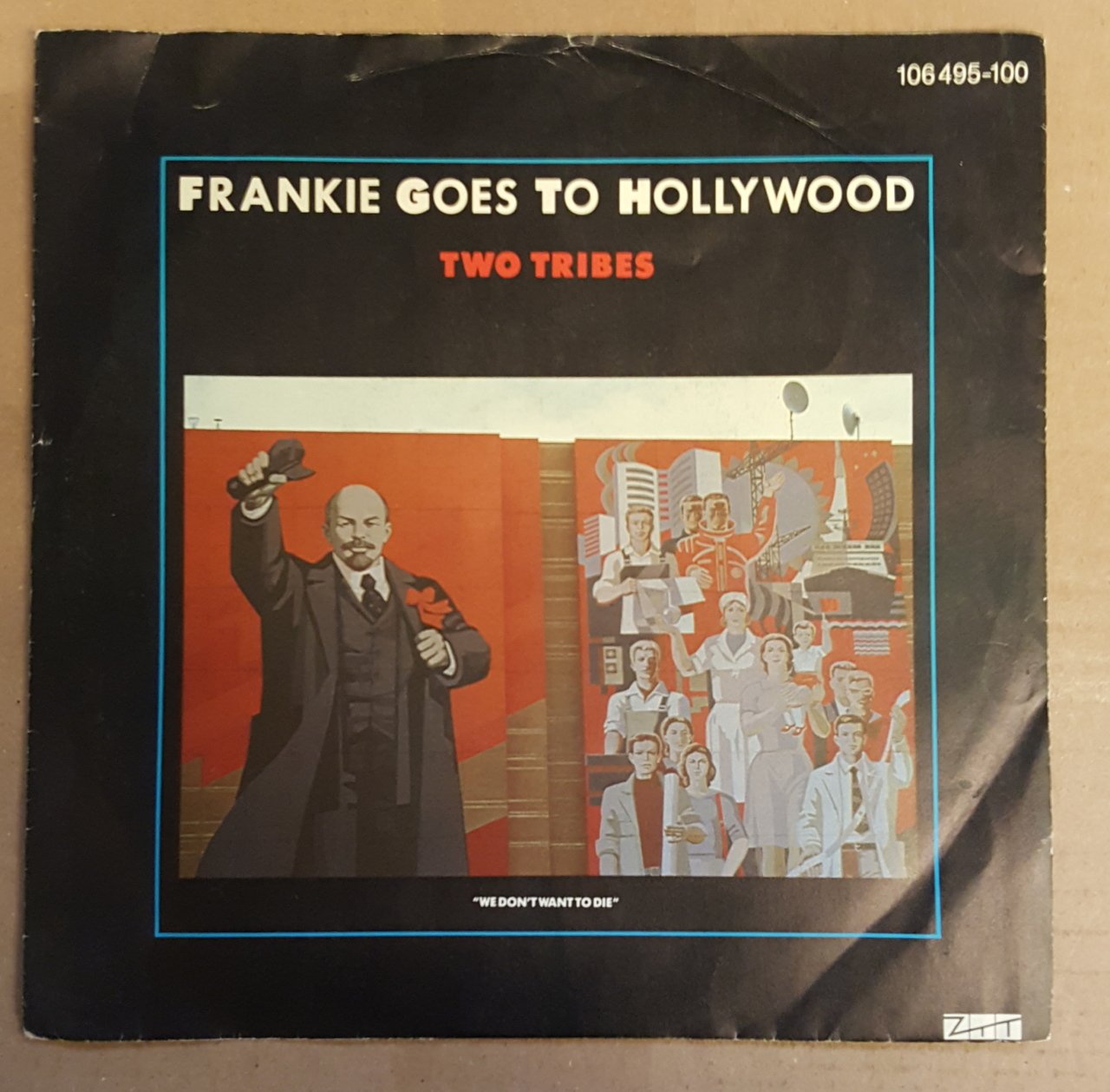 FRANKIE GOES TO HOLLYWOOD - TWO TRIBES / ONE FEBRUARY FRIDAY - 7'' 45 DEVİR 2.EL PLAK