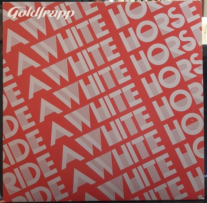 GOLDFRAPP - RIDE A WHITE HORSE (2006) - 12'' MAXI SINGLE VINYL PLAK 2.EL