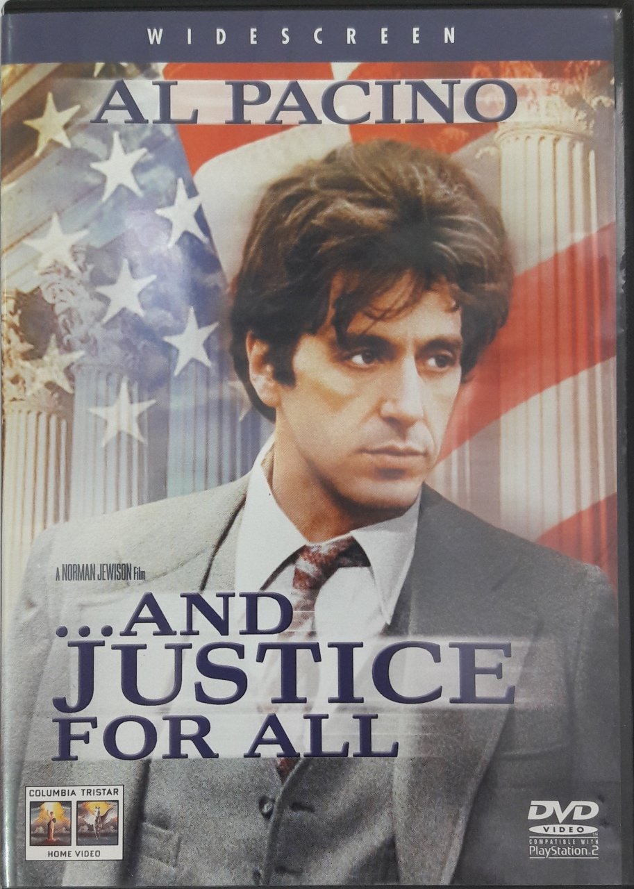 AND JUSTICE FOR ALL - HERKES İÇİN ADALET -  AL PACINO - NORMAN JEWISON - DVD 2.EL