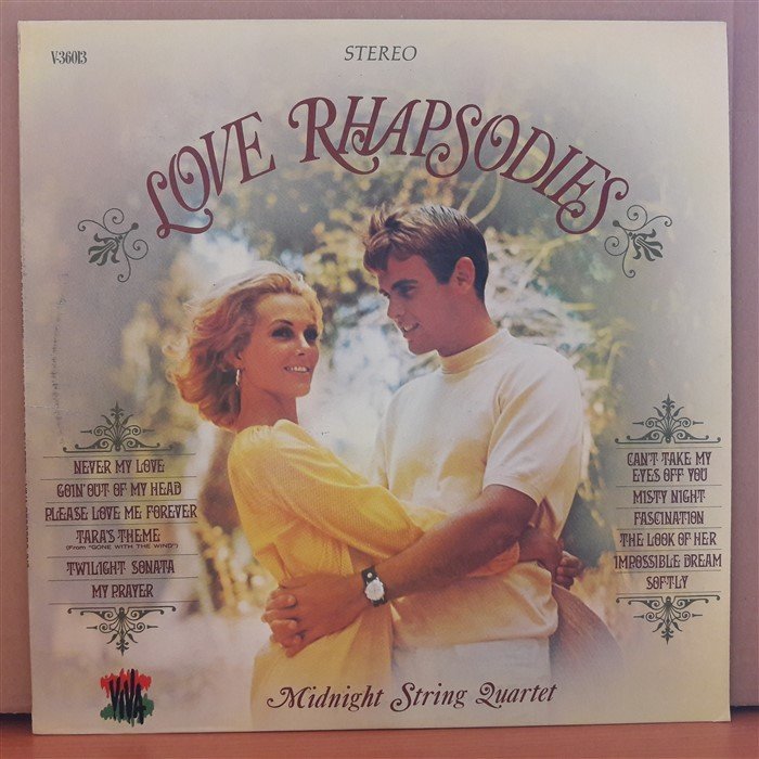 LOVE RHAPSODIES - MIDNIGHT STRING QUARTET - LP 2.EL PLAK