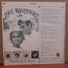 LOVE RHAPSODIES - MIDNIGHT STRING QUARTET - LP 2.EL PLAK