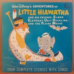 LITTLE HIAWATHA (1963) - WALT DISNEY - LP PLAK 2.EL