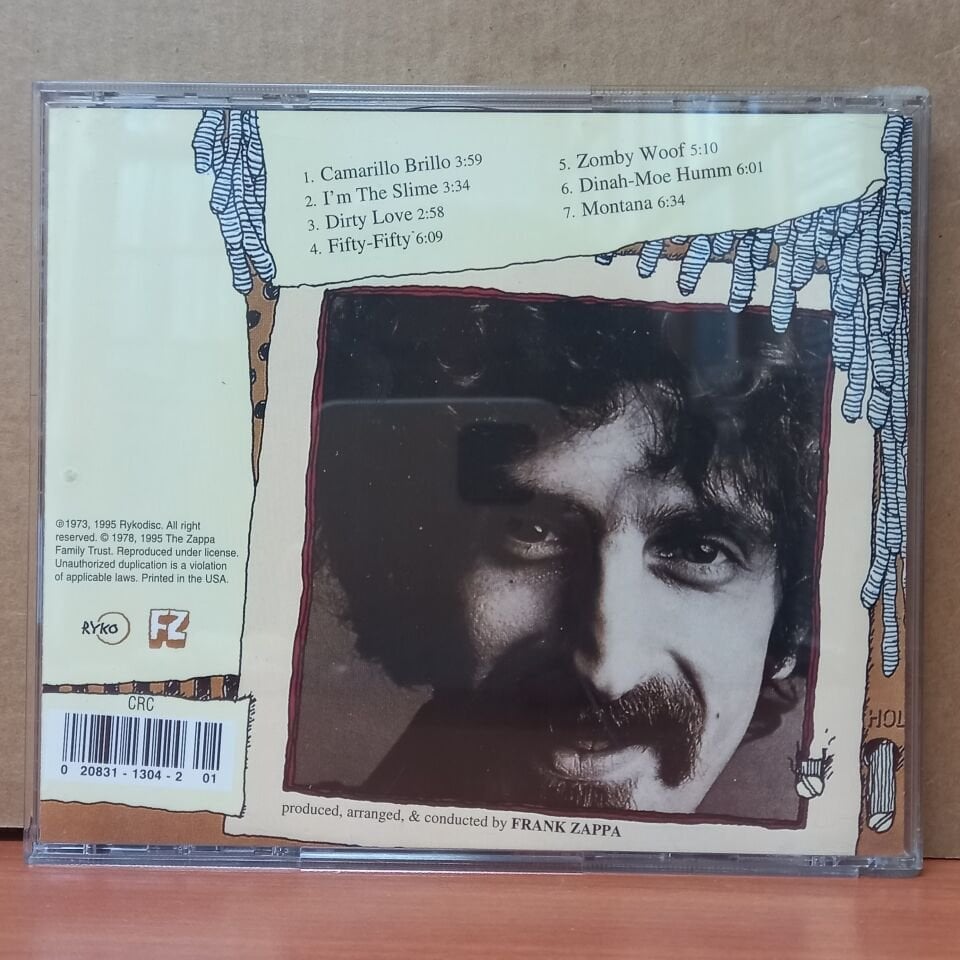 FRANK ZAPPA - OVER-NITE SENSATION (1995) - CD 2.EL