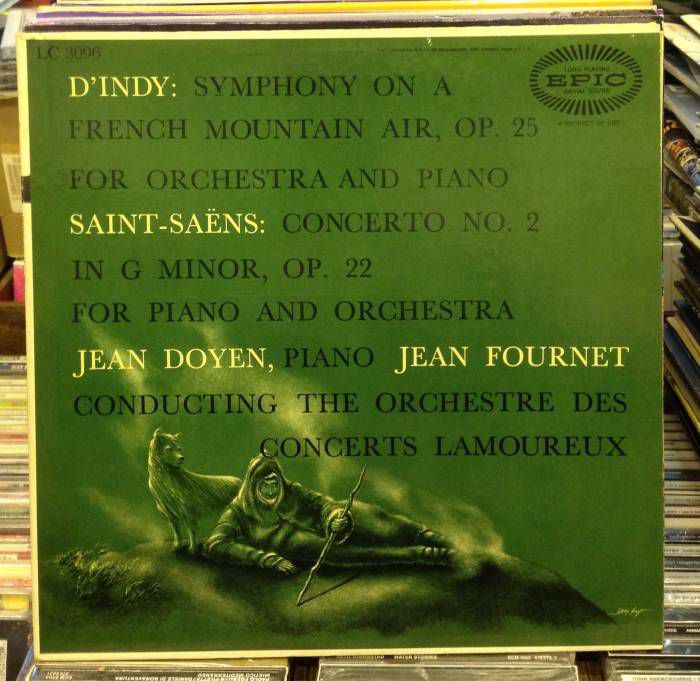 D'INDY SAINT-SAENS CON. NO:2 FOURNET LP 2.EL