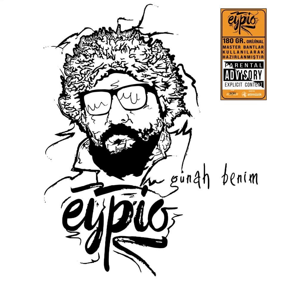 EYPİO - GÜNAH BENİM (2016) - LP 180GR 2026 BASIM TÜRKÇE HIP HOP SIFIR PLAK