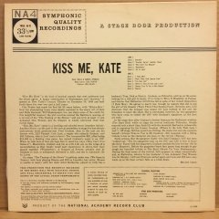 COLE PORTER'S KISS ME KATE 2.EL PLAK