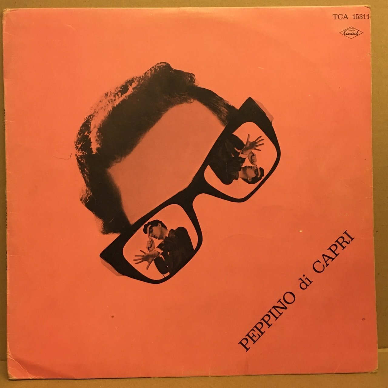 PEPPINO DI CAPRI E I SUOI ROCKERS 1964 2.EL İMZALI PLAK