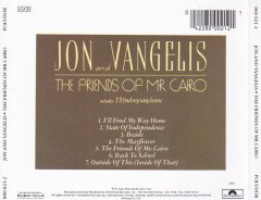 JON AND VANGELIS - THE FRIENDS OF MR. CAIRO (1981) - CD 2.EL