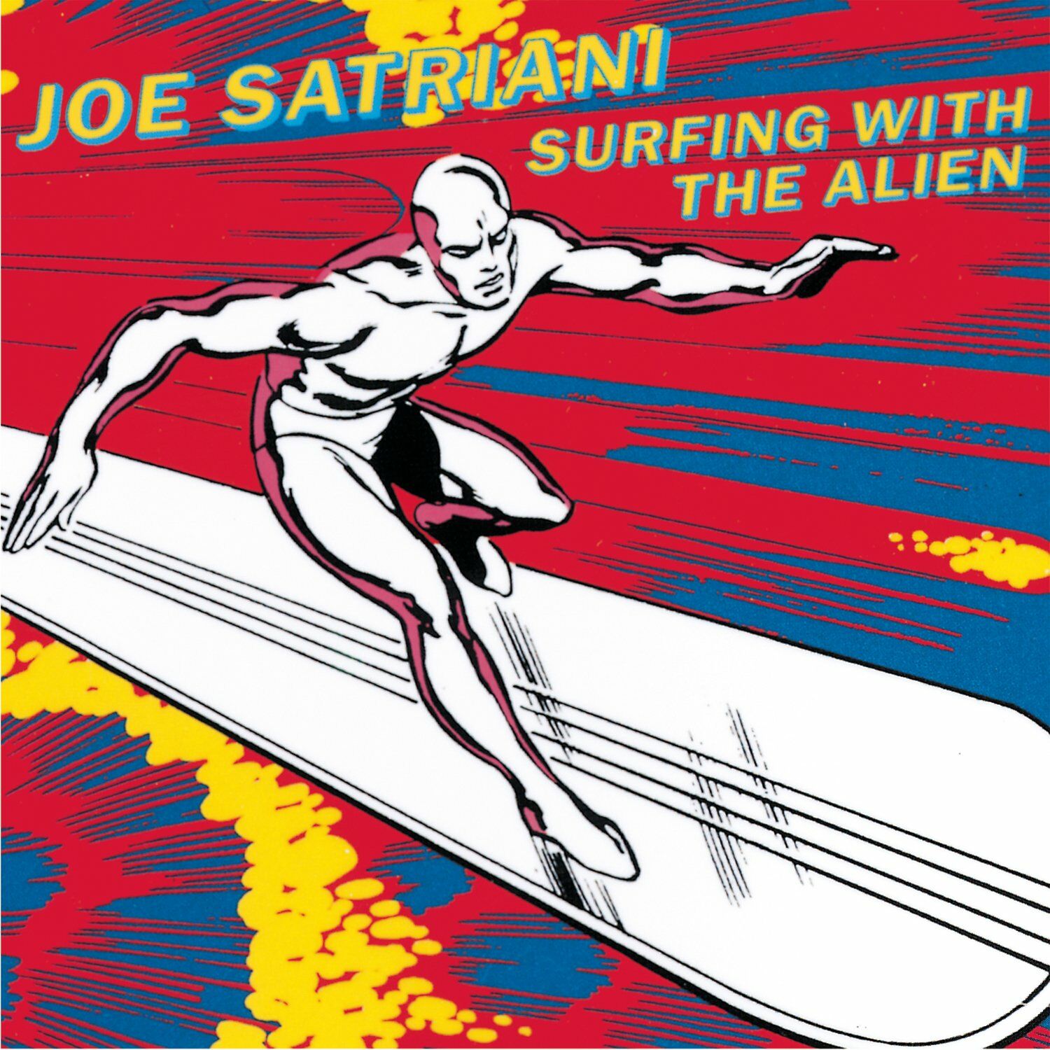 JOE SATRIANI - SURFING WITH THE ALIEN (1987) - CD REISSUE JEWEL CASE AMBALAJINDA SIFIR
