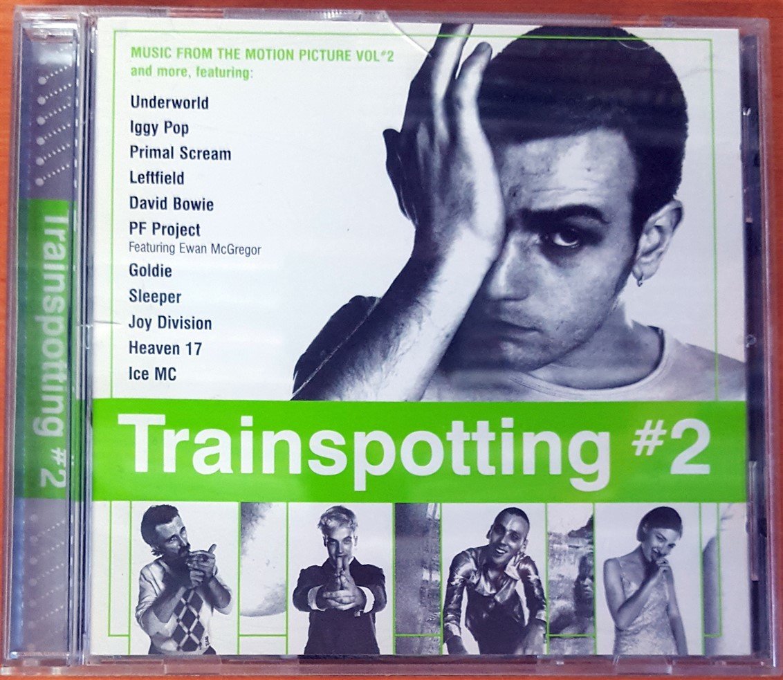 TRAINSPOTTING #2 OST / IGGY POP, UNDERWORLD, SLEEPER, DAVID BOWIE, GOLDIE (1997) MADE IN WEST GERMANY / DECCA  CD 2.EL