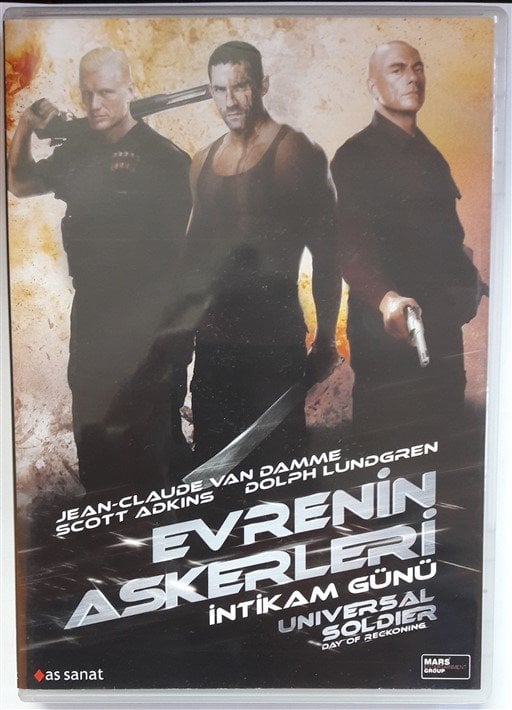 EVRENİN ASKERLERİ İNTİKAM GÜNÜ - UNIVERSAL SOLDIER DAY OF RECKONING - JEAN-CLAUDE VAN DAMME - DOLPH LUNDGREN - DVD 2.EL