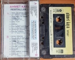 AHMET KAYA - RESİTALLER 1 (1990) TAÇ KASET 2.EL