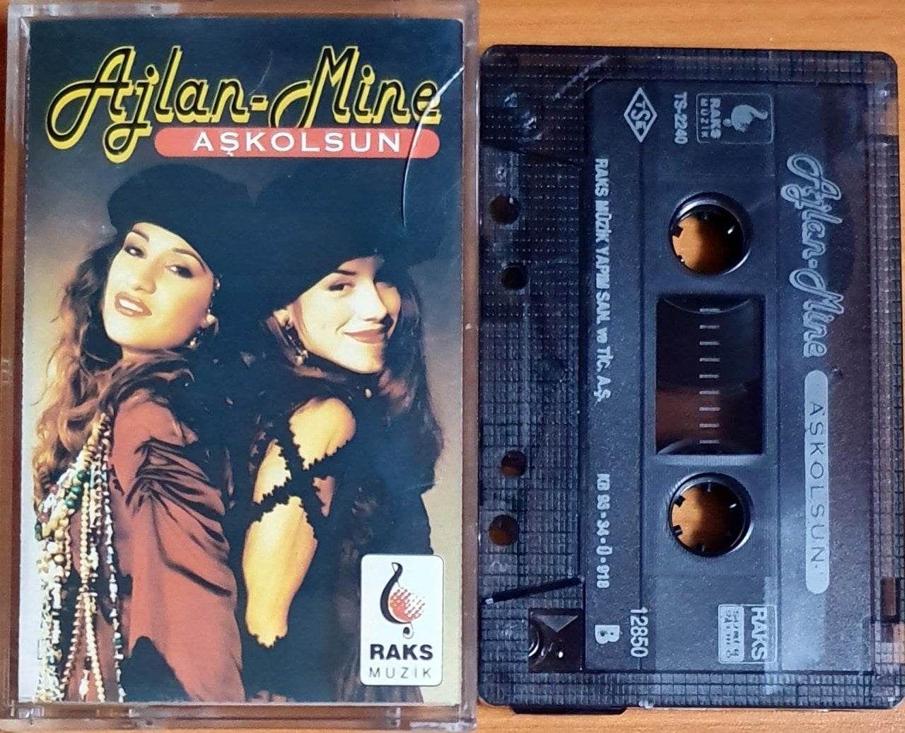 AJLAN & MİNE - AŞKOLSUN (1993) - KASET 2.EL
