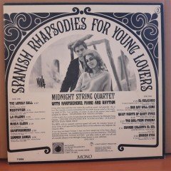 SPANISH RHAPSODIES FOR YOUNG LOVERS - MIDNIGHT STRING QUARTET - LP 2.EL PLAK