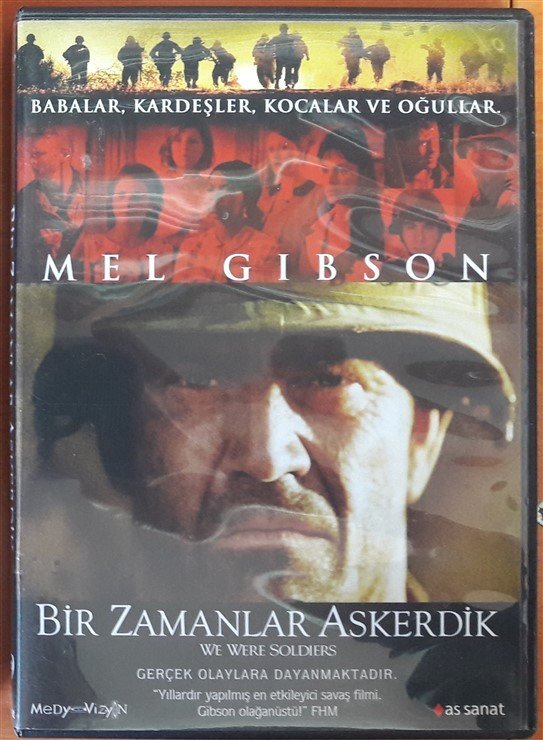 BİR ZAMANLAR ASKERDİK - WE WERE SOLDIERS - MEL GIBSON - DVD 2.EL