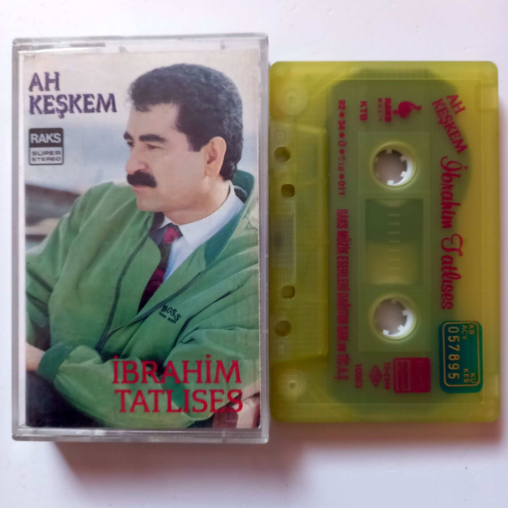 İBRAHİM TATLISES - AH KEŞKEM (1992) - KASET 2.EL