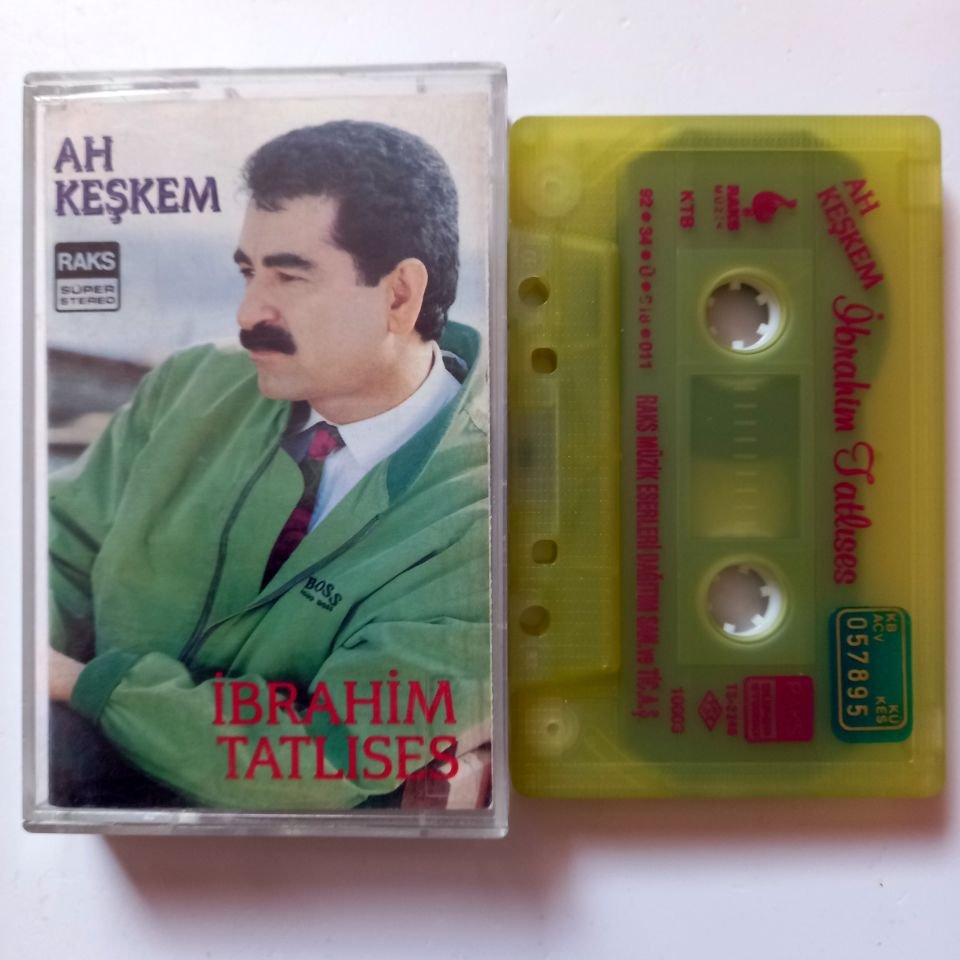 İBRAHİM TATLISES - AH KEŞKEM (1992) - KASET 2.EL