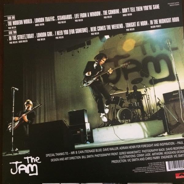 THE JAM - THIS IS THE MODERN WORLD (1977)  - LP 180GR 2014 EDITION SIFIR PLAK