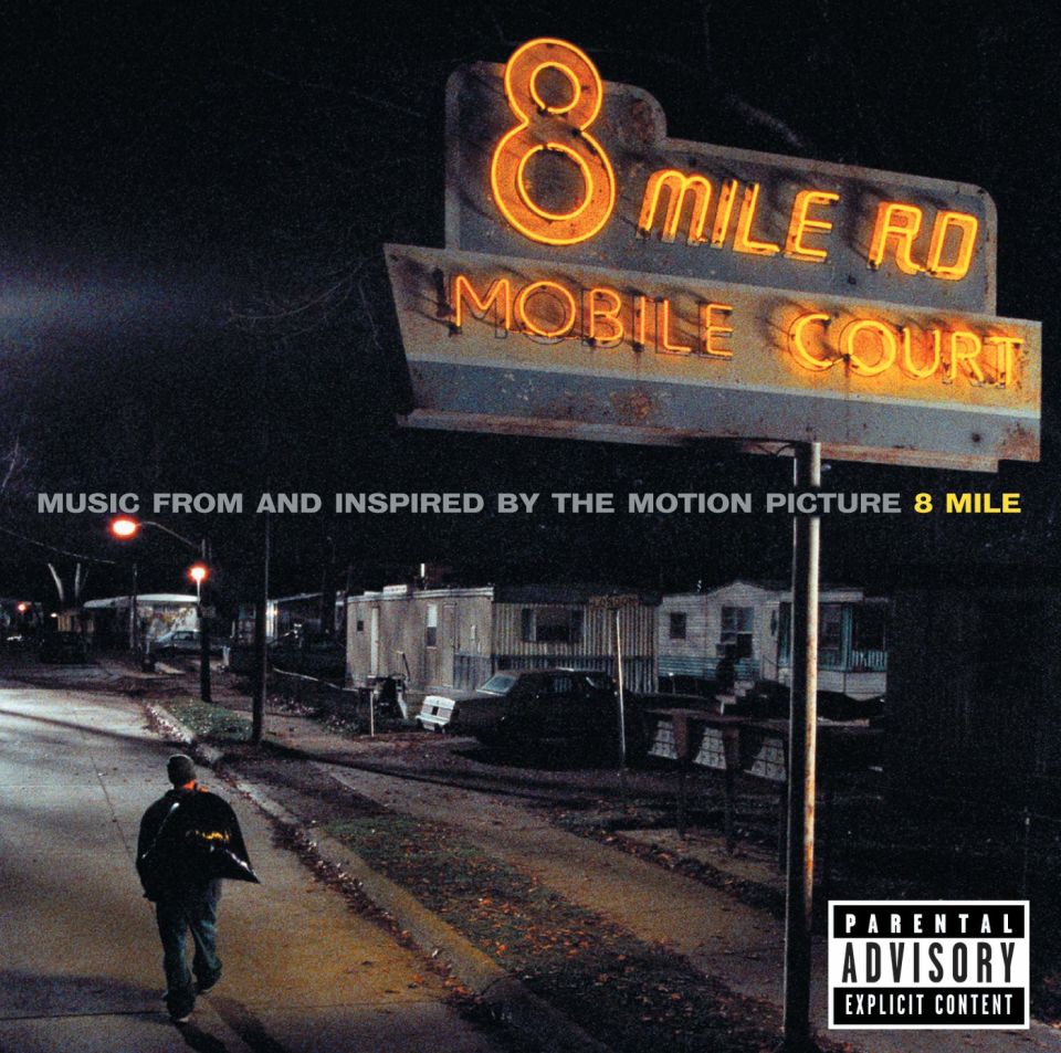 8 MILE SOUNDTRACK / EMINEM, 50 CENT, MACY GRAY, GANGSTARR (2002) - CD AMBALAJINDA SIFIR