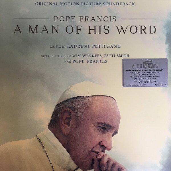 POPE FRANCIS / A MAN OF HIS WORD - SOUNDTRACK BY LAURENT PETITGAND - 2LP 180GR COLORED LTD EDT SIFIR PLAK